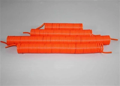 10m Air Line Pu Recoil Spiral Hose